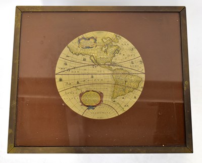 Lot 13 - Two glass-topped occasional tables, each inset...