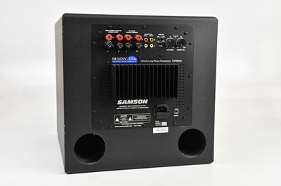 Lot 1086 - SAMSON; a Resolv 120a active sub woofer.