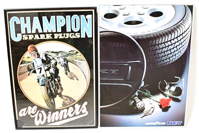 Lot 770 - Four motoring related prints, comprising...