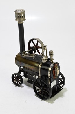 Lot 71 - A scratch built model engine, with chain and...