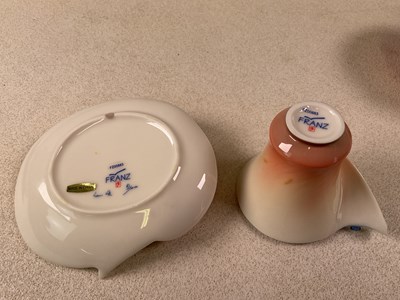 Lot 220 - FRANZ PORCELAIN; a tea for one set, comprising...