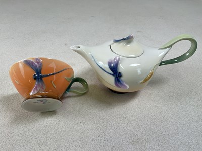 Lot 220 - FRANZ PORCELAIN; a tea for one set, comprising...