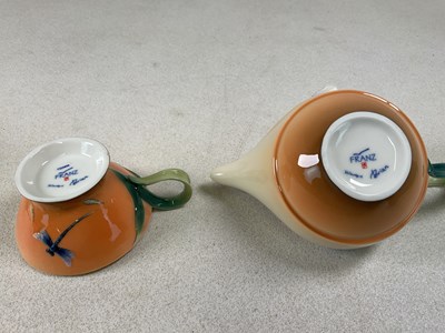 Lot 220 - FRANZ PORCELAIN; a tea for one set, comprising...