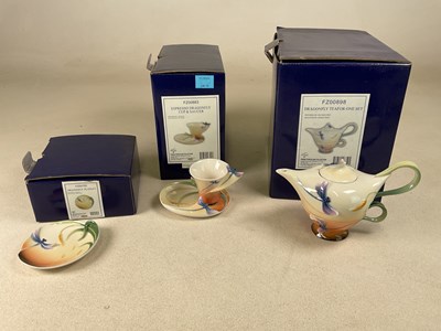 Lot 220 - FRANZ PORCELAIN; a tea for one set, comprising...
