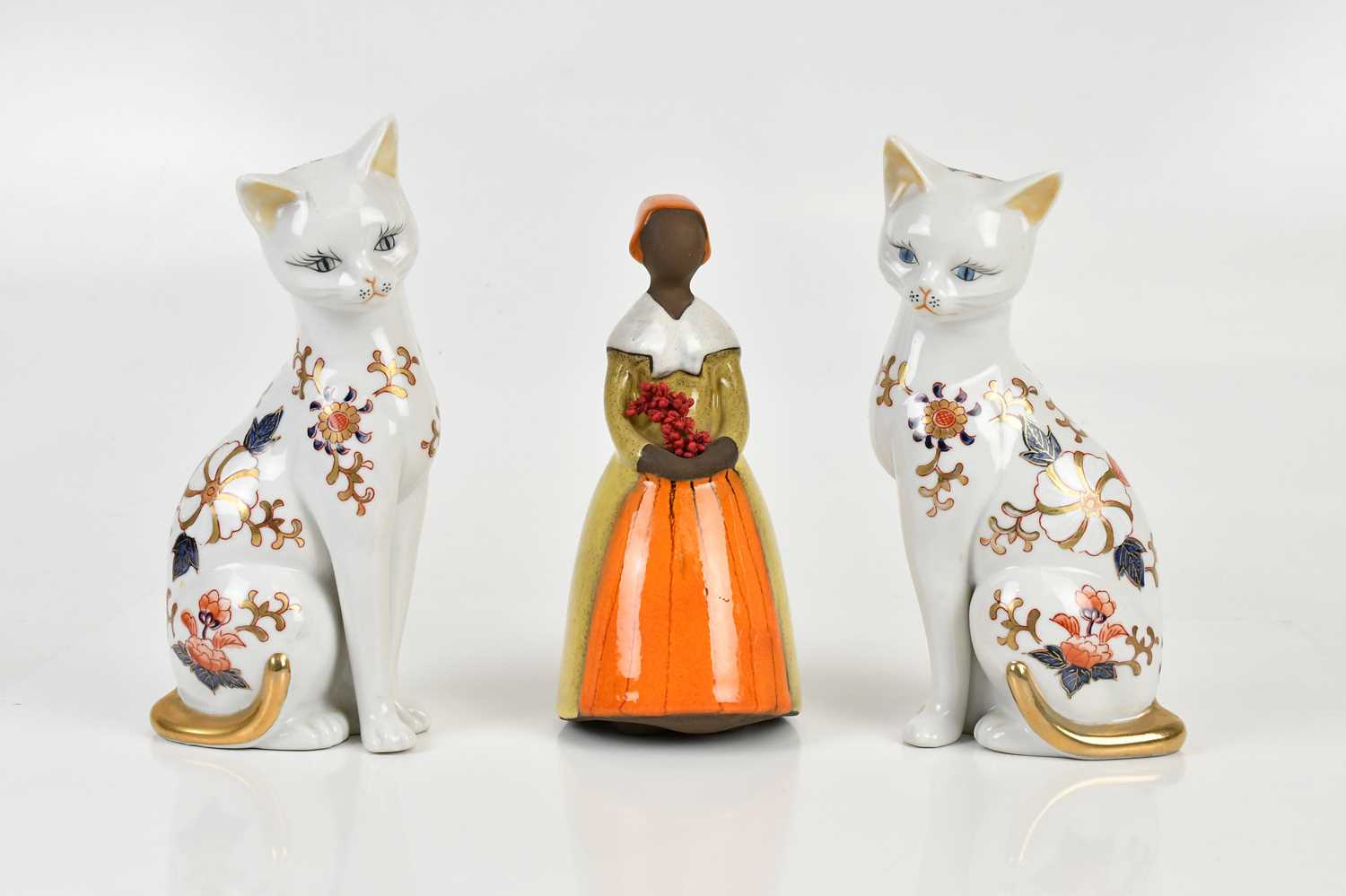 Lot 1577 - JIE GANTOFTA; a Swedish ceramic art pottery...