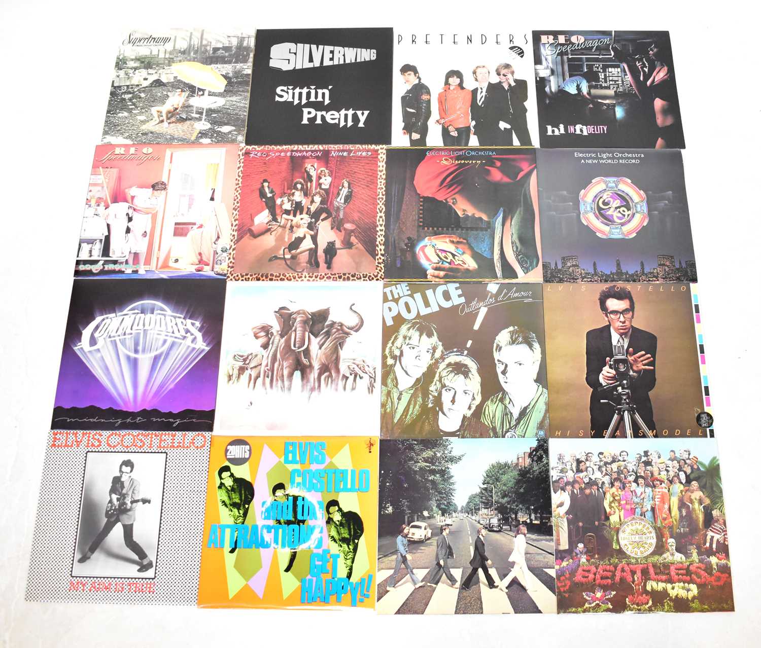 Lot 552 - ROCK & POP; a quantity of LPs and 12" singles,...
