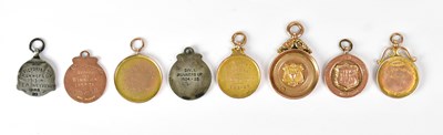 Lot 1101 - Various early 20th century football medals,...