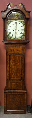 Lot 2657 - A 19th century eight day longcase clock, the...