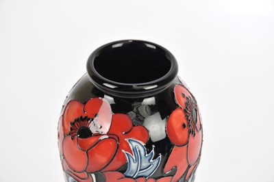 Lot 1706 - RACHEL BISHOP FOR MOORCROFT; a meiping shaped...