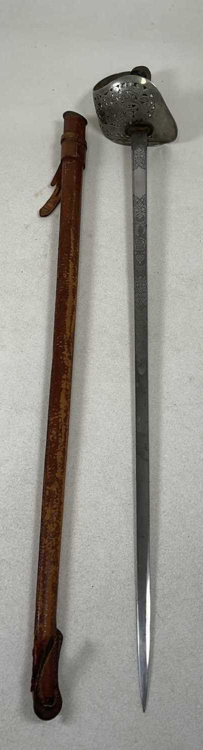 Lot 54 - A model 1897 British infantry officer's sword,...