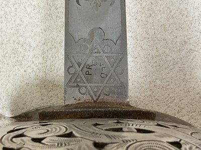 Lot 54 - A model 1897 British infantry officer's sword,...