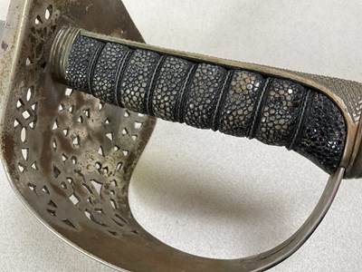 Lot 54 - A model 1897 British infantry officer's sword,...