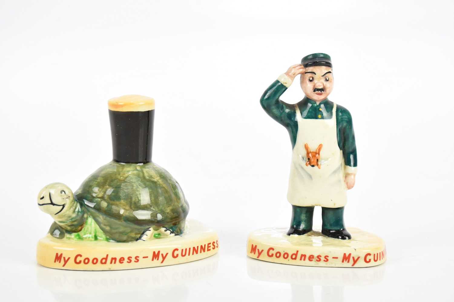 Lot 1570 - CARLTON WARE; two Guinness advertising figures...