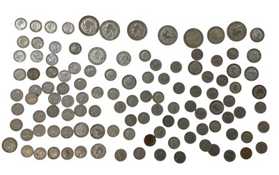 Lot 1717 - GB COINS; a collection of six half crowns...