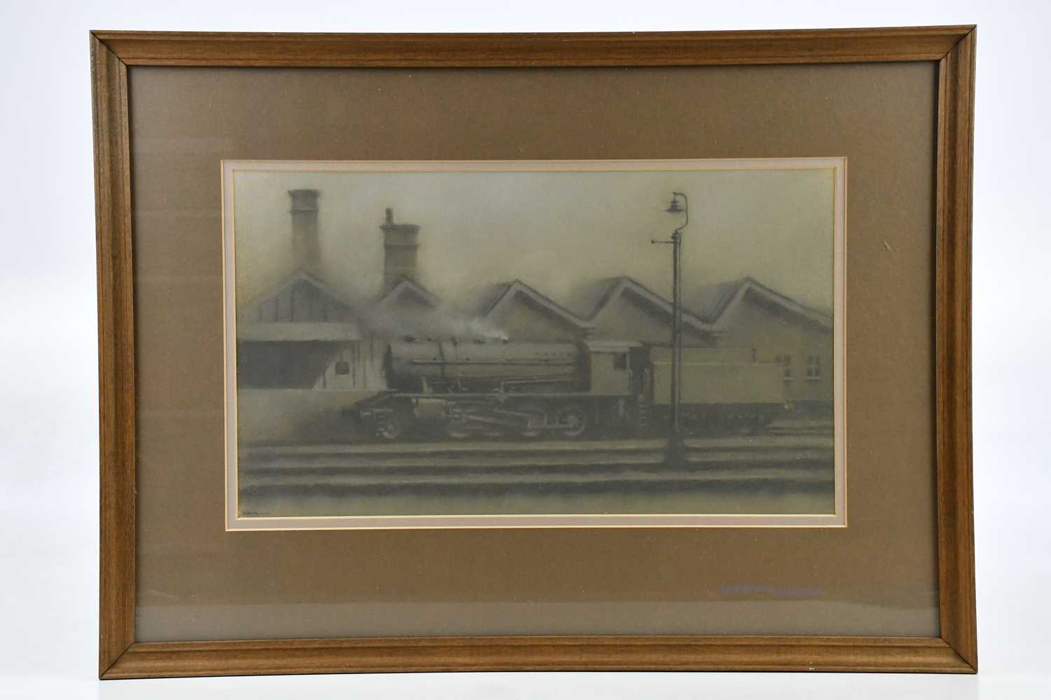 Lot 1896 - MARTIN DOBSON (born 1947); pastel, 'Heavy...