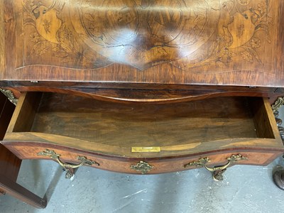 Lot 2 - A late 19th century French kingwood and...