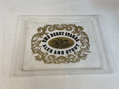 Lot 66 - HORSE RACING INTEREST; a vintage clear plastic...