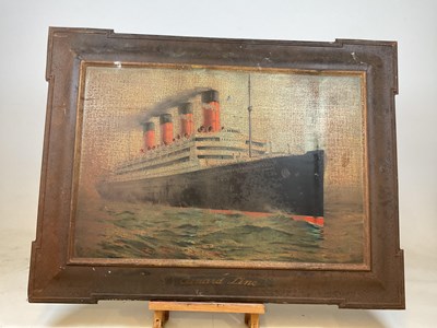 Lot 9 - A rare early 20th century chromolithograph on...