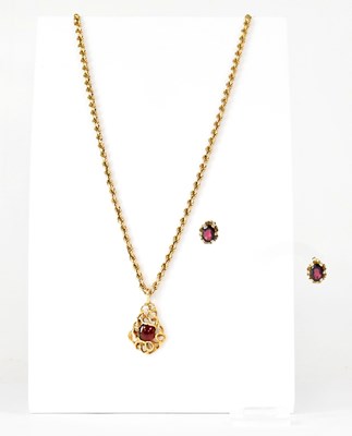 Lot 913 - A c.1970s 9ct yellow gold abstract sinuous...