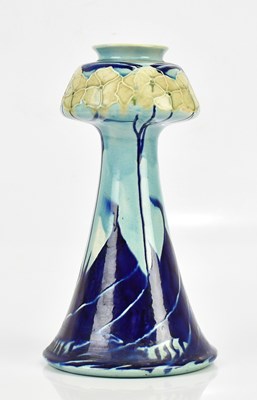 Lot 390 - MINTON; a large Secessionist range vase, tube...