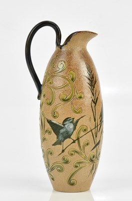 Lot 415 - FLORENCE BARLOW FOR DOULTON LAMBETH; an ovoid...