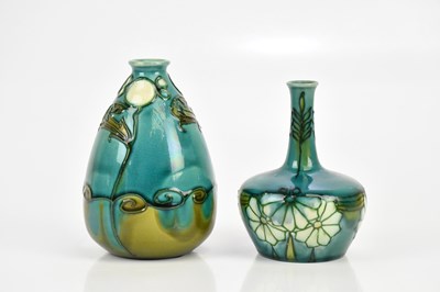 Lot 472 - MINTON; two Secessionist range vases, each...
