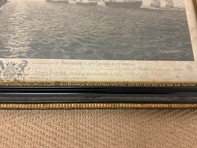 Lot 321 - R POLLARD: framed engraving, His Majesty's...