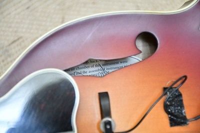 Lot 1004 - GIBSON; an F-style Wayne Benson signature...