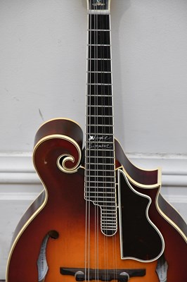 Lot 1004 - GIBSON; an F-style Wayne Benson signature...