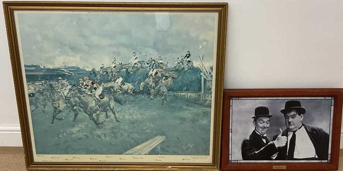 Lot 326 - A print of the 1969 Grand National, 'First...