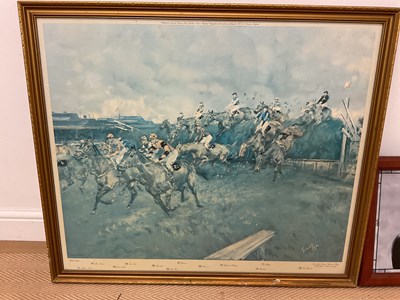 Lot 326 - A print of the 1969 Grand National, 'First...