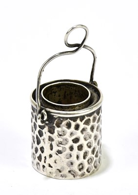 Lot 2576 - A late Victorian hallmarked silver thimble...