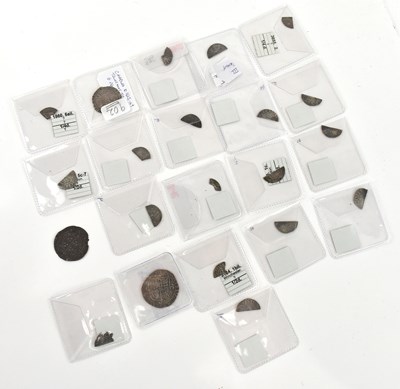 Lot 591 - A collection of assorted hammered coins...