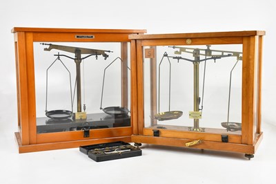 Lot 2459 - GRIFFIN & GEORGE LTD; two sets of scientific...