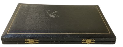Lot 1189 - WILLIAM YATES LTD; a cased set of six George V...