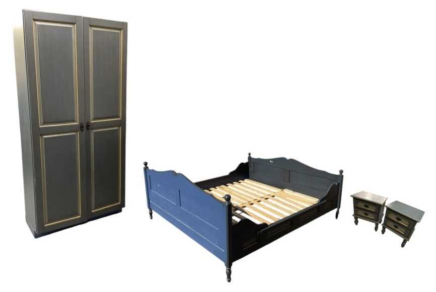 Lot 12 - KROGENES MOBLER; a modern Scandinavian blue...