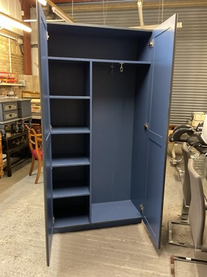 Lot 12 - KROGENES MOBLER; a modern Scandinavian blue...