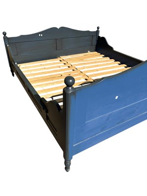 Lot 12 - KROGENES MOBLER; a modern Scandinavian blue...