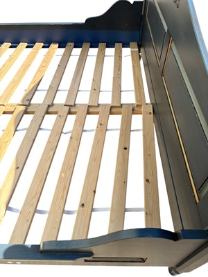 Lot 12 - KROGENES MOBLER; a modern Scandinavian blue...