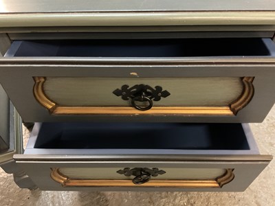 Lot 12 - KROGENES MOBLER; a modern Scandinavian blue...