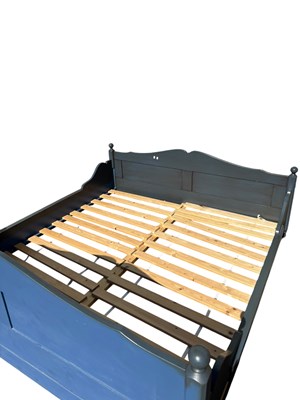 Lot 12 - KROGENES MOBLER; a modern Scandinavian blue...