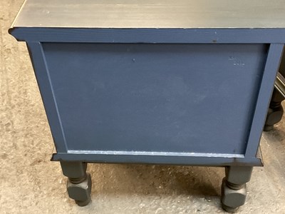 Lot 12 - KROGENES MOBLER; a modern Scandinavian blue...