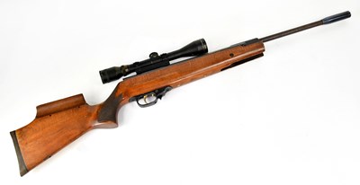 Lot 1384 - WEIHRAUCH; a HW90K .22 break-barrel air rifle,...