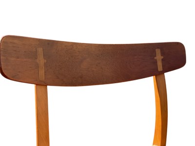 Lot 11 - HANS J WEGNER FOR CARL HANSEN & SON; a mid...