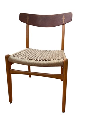 Lot 11 - HANS J WEGNER FOR CARL HANSEN & SON; a mid...