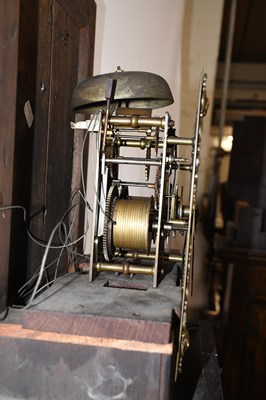 Lot 1513 - JAMES, WHITEHURST; an 18th century oak cased eight day longcase clock