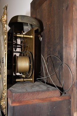 Lot 1513 - JAMES, WHITEHURST; an 18th century oak cased eight day longcase clock