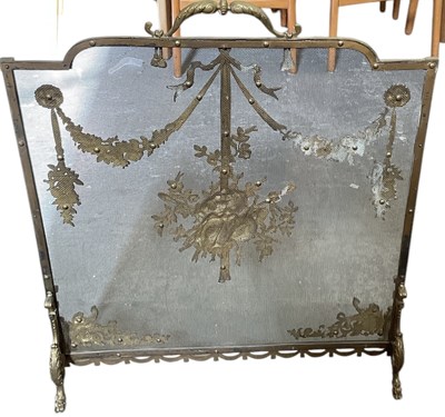 Lot 34 - A late 19th/early 20th century French gilt...