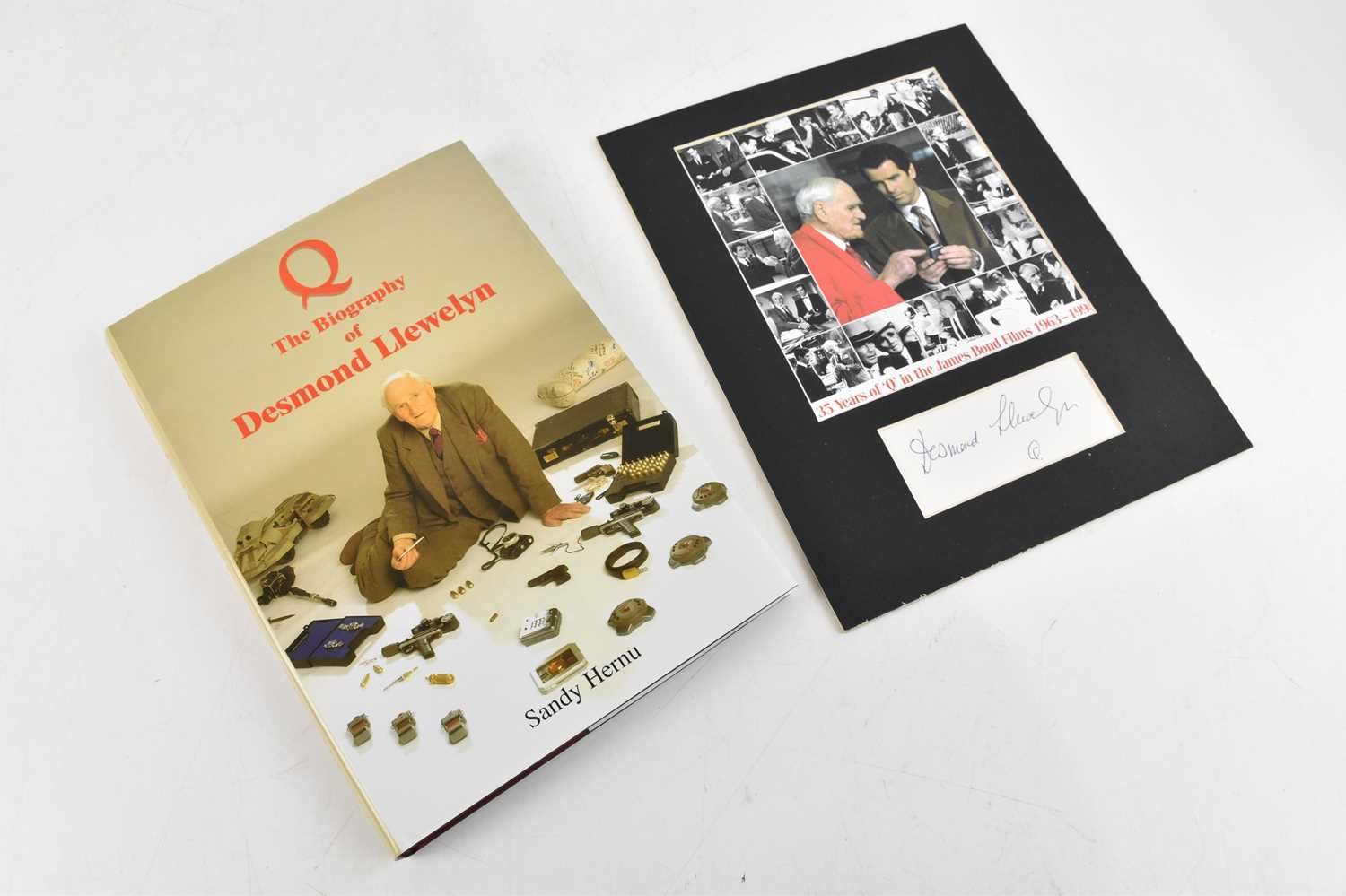 Lot 1736 - JAMES BOND; HERNU (SANDY), Q THE BIOGRAPHY OF...