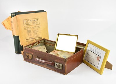 Lot 784 - WORLD STAMPS; an older collection in an album,...